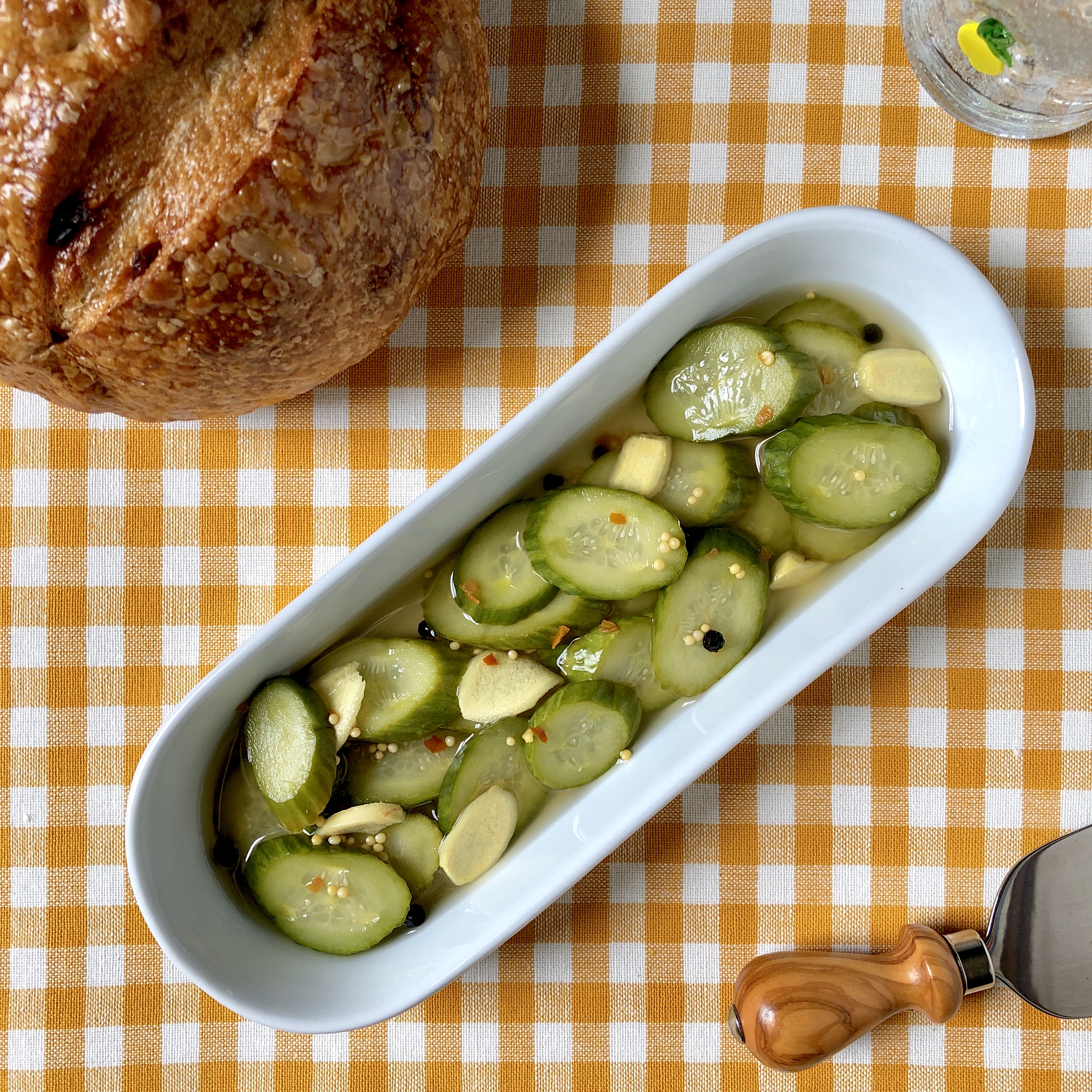 Overnight Quick Pickles with Ginger Thirsty Radish