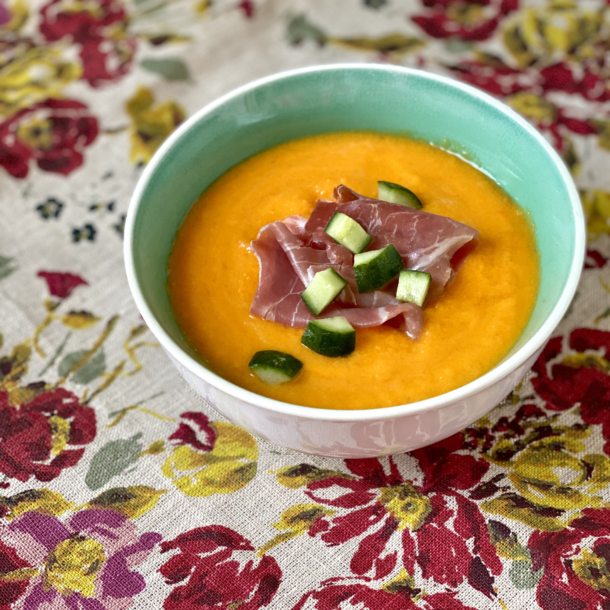 Cantaloupe Gazpacho Thirsty Radish