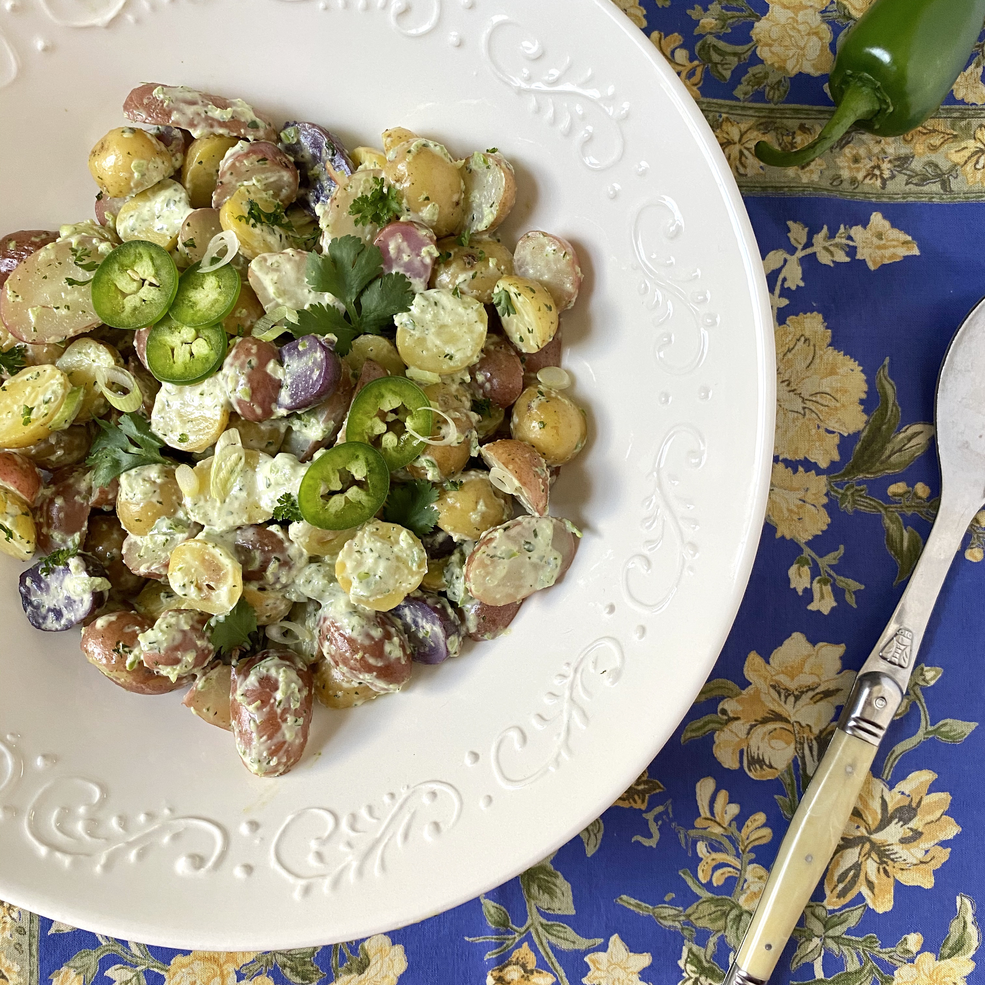 Herbed Jalapeño Potato Salad Thirsty Radish